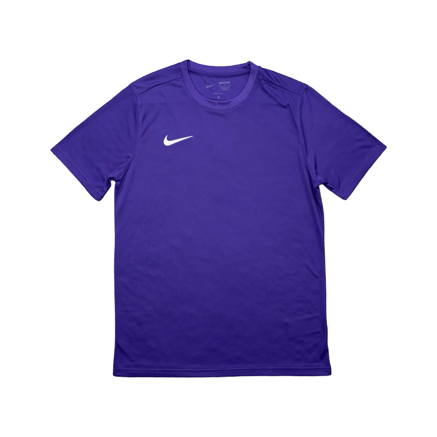 NIKE DRIFIT T-SHIRT & SHORTS - PURPLE & GREY