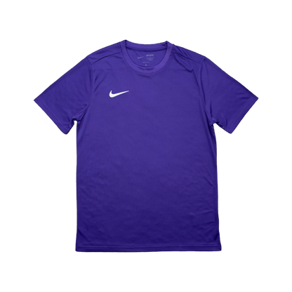 NIKE DRIFIT T-SHIRT & SHORTS - PURPLE & GREY