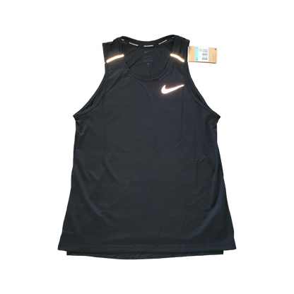 NIKE MILER 1.0 TANK TOP - BLACK