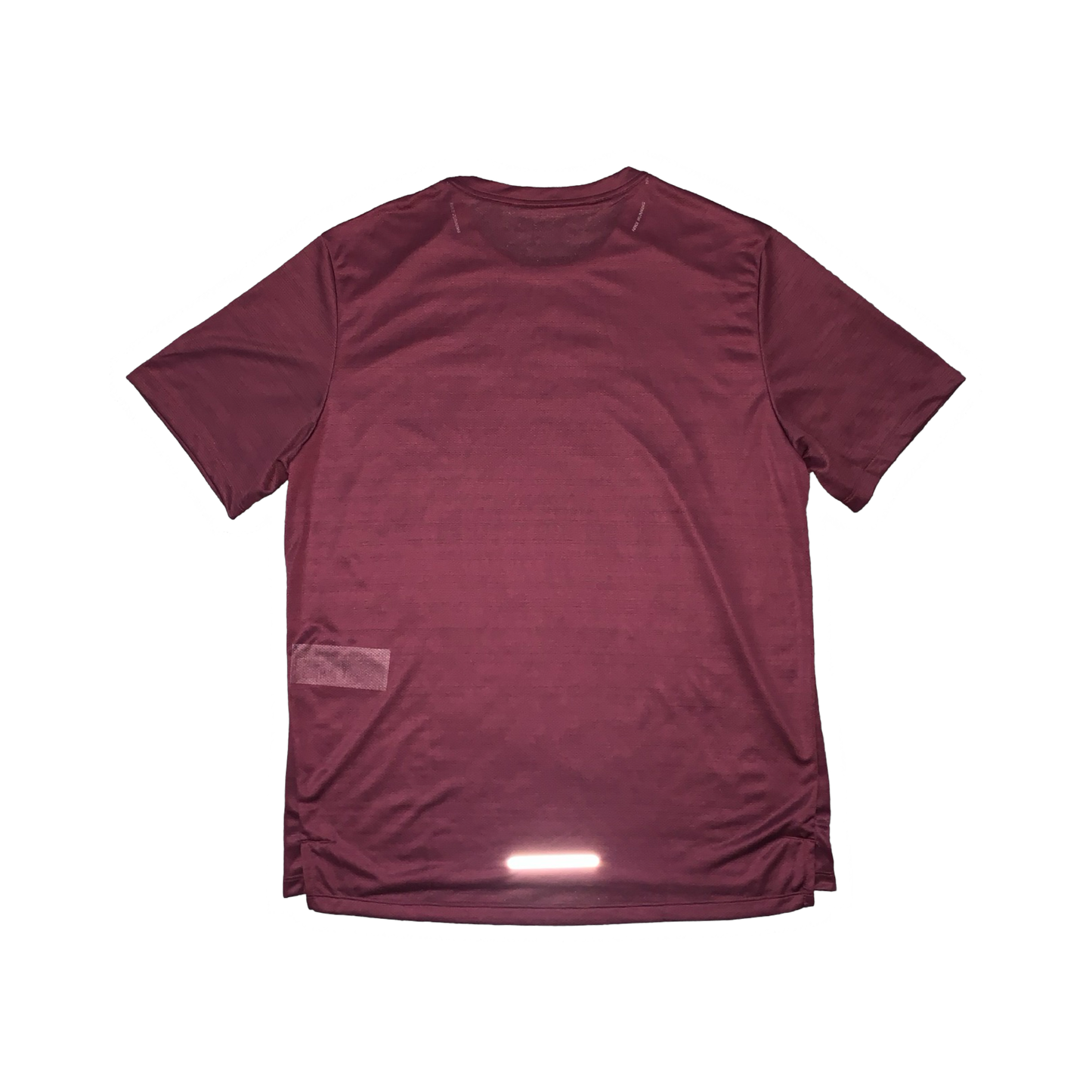 NIKE MILER 1.0 T-SHIRT - MAROON