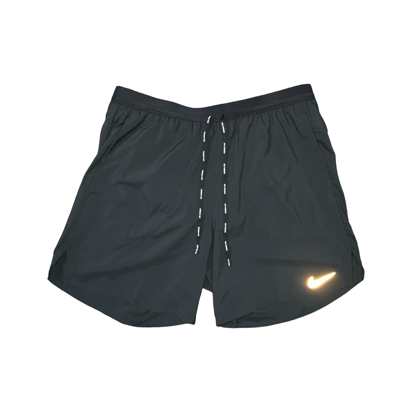 NIKE MILER 1.0 T-SHIRT & FLEX STRIDE SHORTS (7 INCH BRIEF LINING) - BLACK