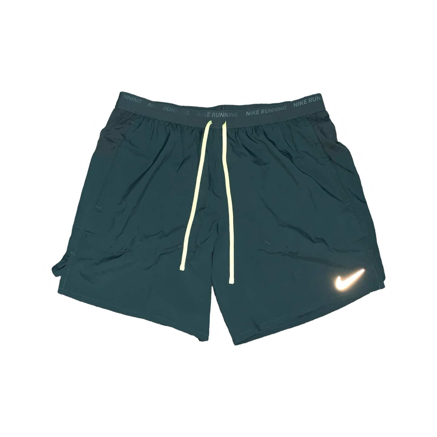 NIKE FLEX STRIDE SHORTS (7 INCH BRIEF LINING) - GREEN