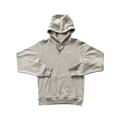 NIKE CLUB SWOOSH HOODIE - GREY