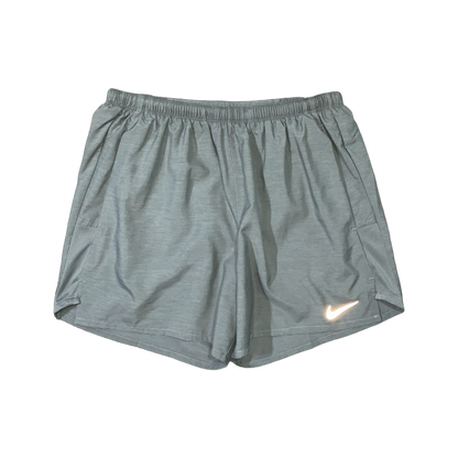 NIKE MILER 1.0 T-SHIRT & CHALLENGER SHORTS (5 INCH BRIEF LINING) - GREY