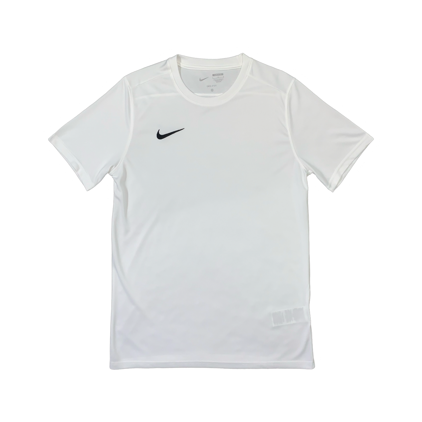 NIKE DRIFIT T-SHIRT & SHORTS - WHITE & GREY