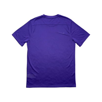 NIKE DRIFIT T-SHIRT & SHORTS - PURPLE & GREY