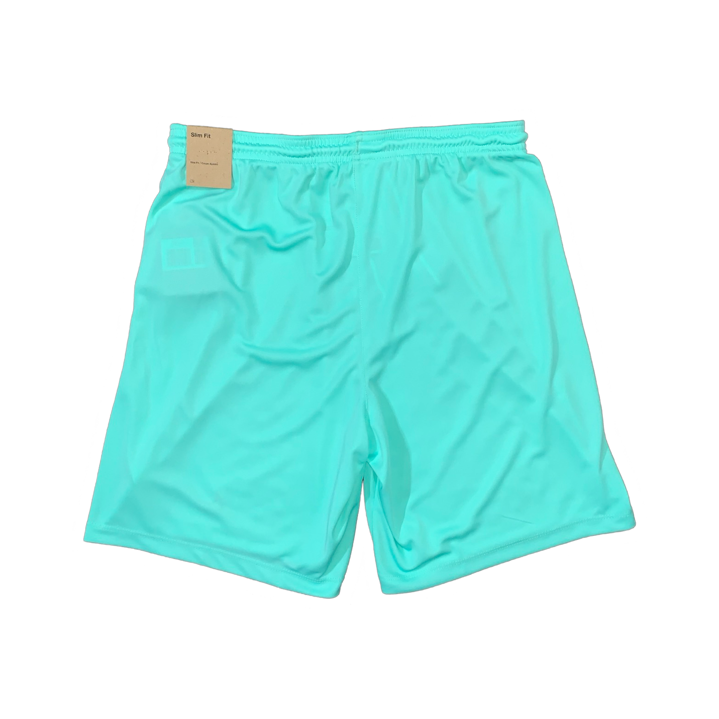 NIKE DRIFIT T-SHIRT & SHORTS - WHITE & HYPER TURQUOISE