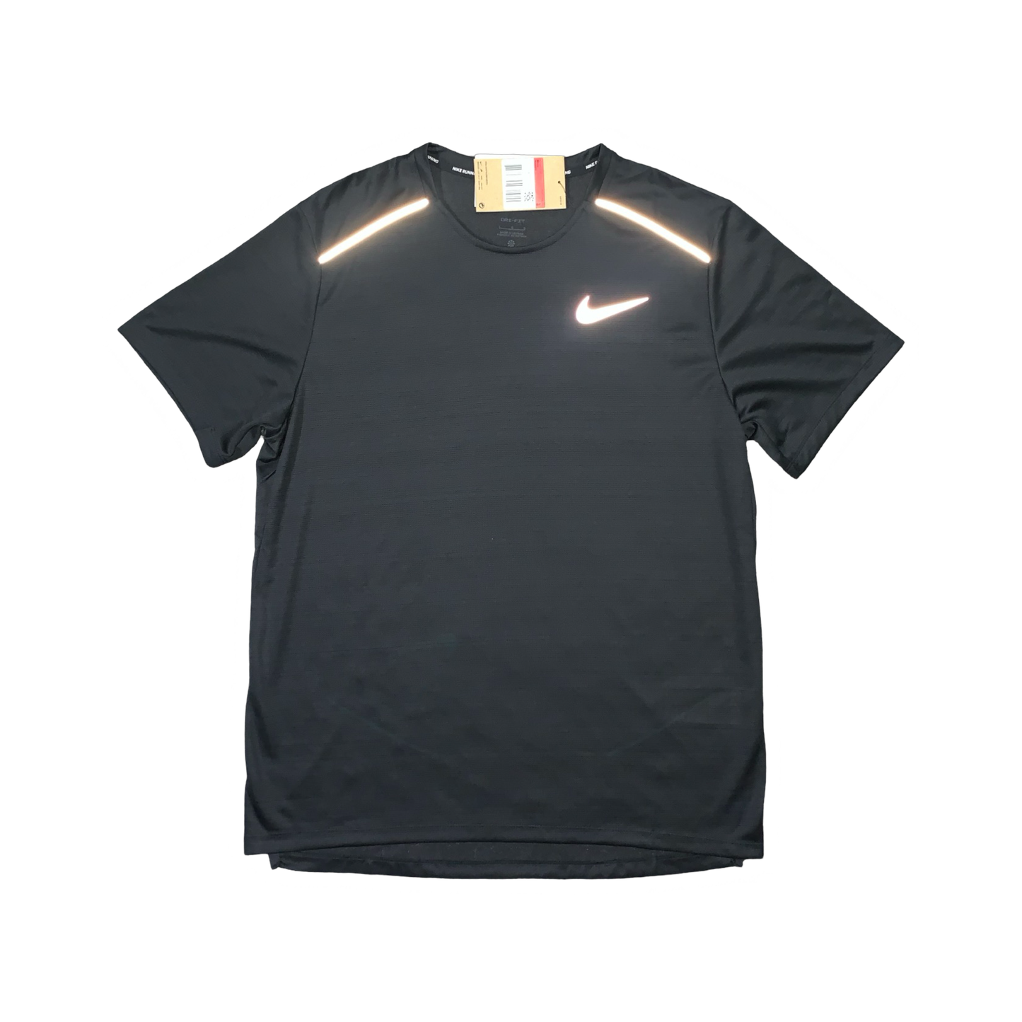 NIKE MILER 1.0 T-SHIRT & CHALLENGER PANTS - BLACK