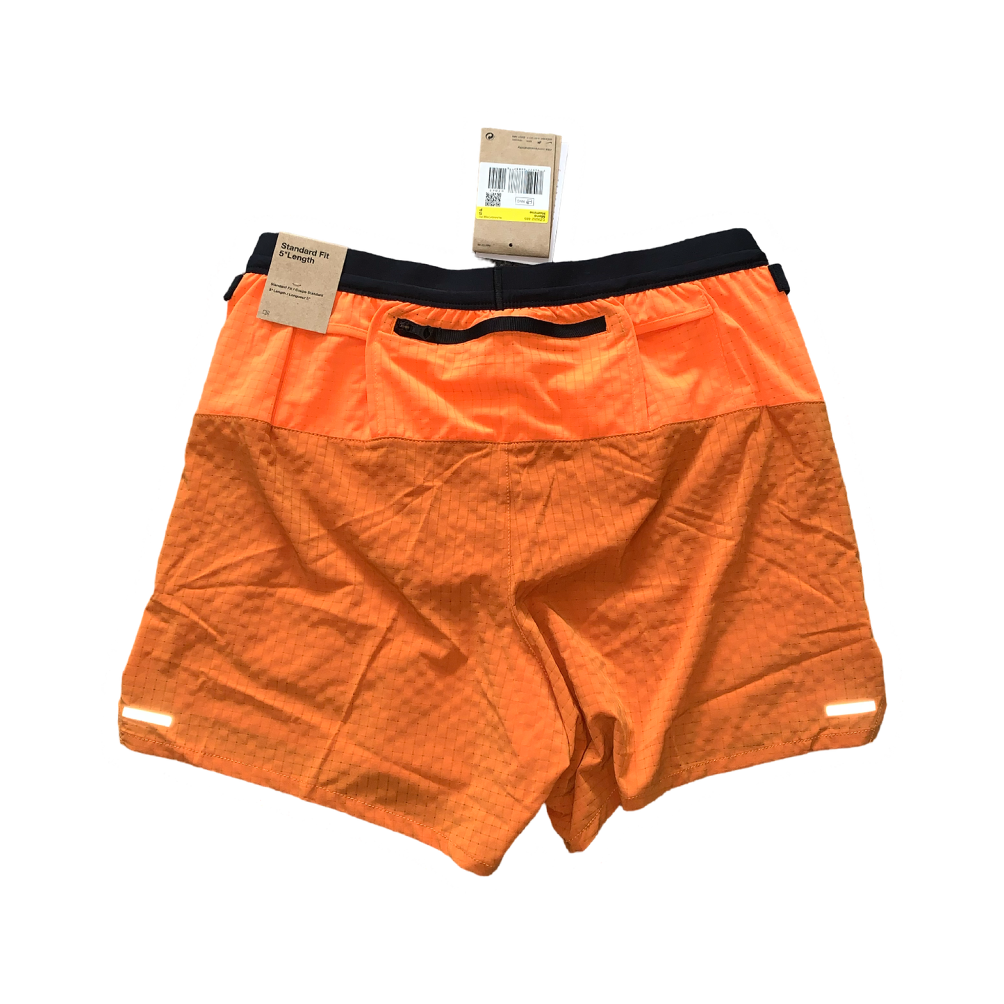 NIKE FLEX STRIDE TRAIL SHORTS (5 INCH BRIEF LINING) - ORANGE