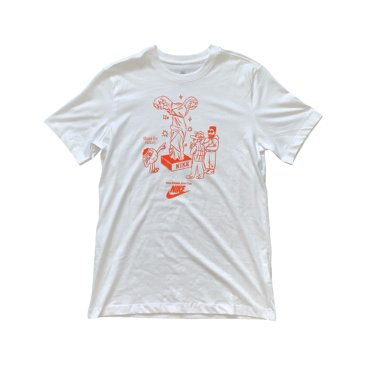 NIKE SPORTSWEAR GRAPHIC T-SHIRT - WHITE