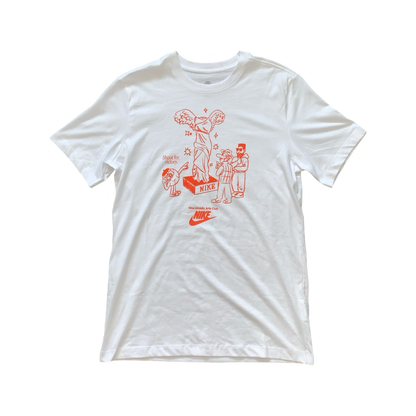 NIKE SPORTSWEAR GRAPHIC T-SHIRT - WHITE