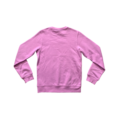 NIKE CLUB SWOOSH FLEECE CREW SWEATSHIRT - PINK