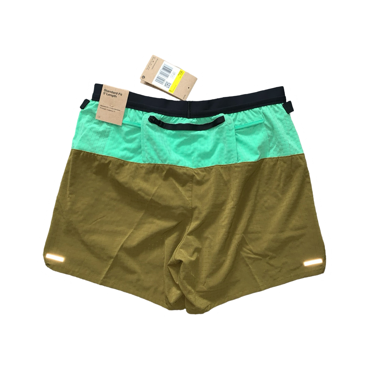 NIKE FLEX STRIDE TRAIL SHORTS (5 INCH BRIEF LINING) - GREEN