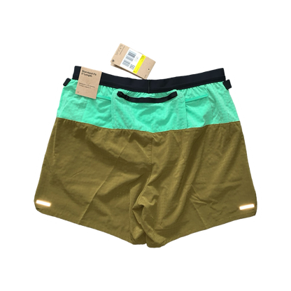 NIKE FLEX STRIDE TRAIL SHORTS (5 INCH BRIEF LINING) - GREEN