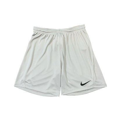 NIKE DRIFIT T-SHIRT & SHORTS - WHITE & GREY