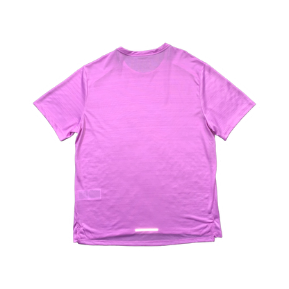 NIKE MILER 1.0 T-SHIRT - RUSH FUCHSIA