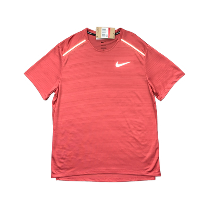 NIKE MILER 1.0 T-SHIRT - ADOBE