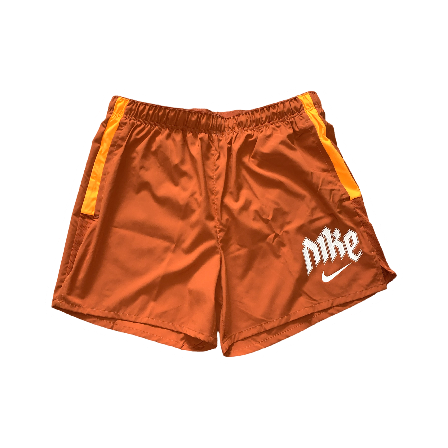 NIKE RUN DIVISION CHALLENGER SHORTS (5 INCH BRIEF LINING) - ORANGE