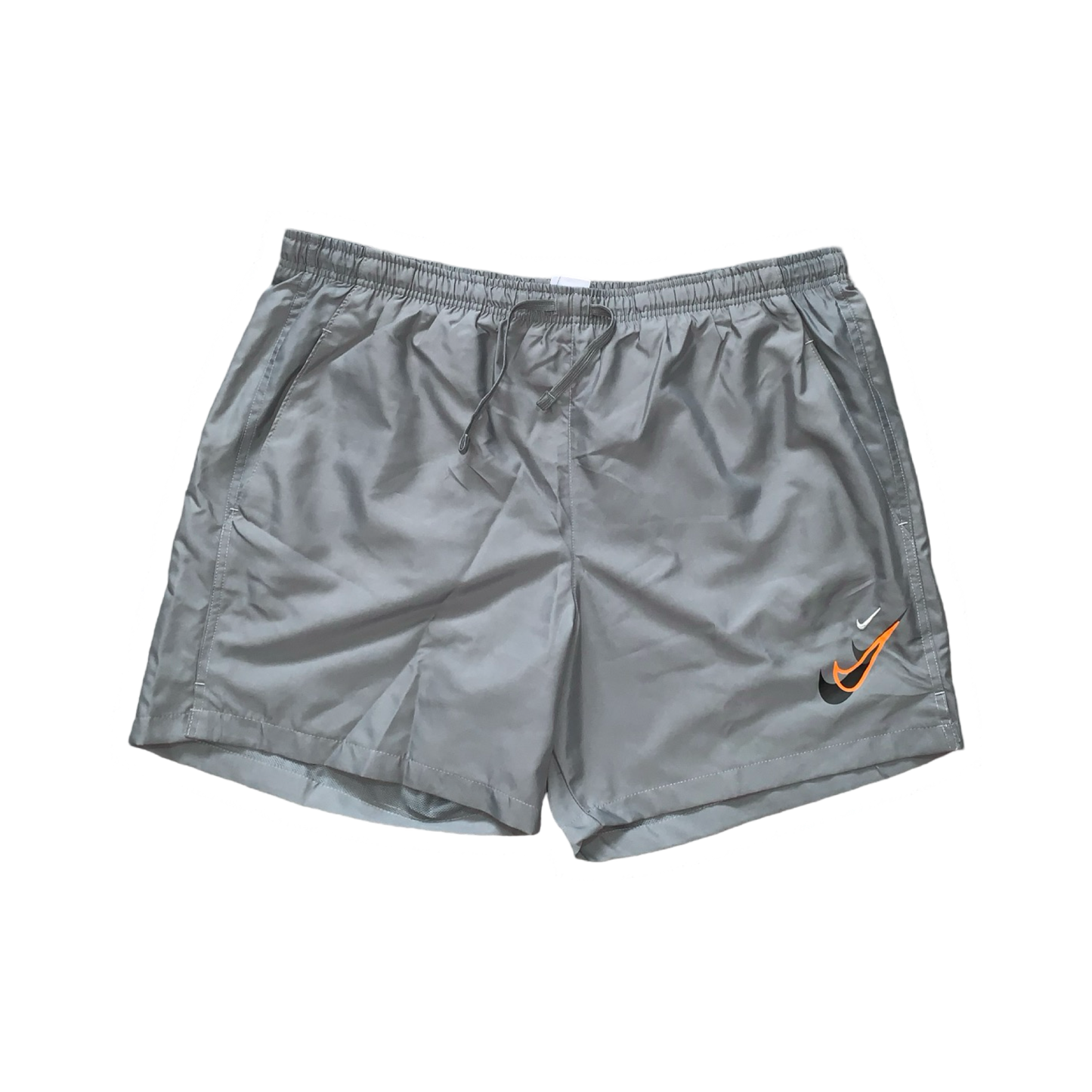 NIKE SPORTSWEAR GRAPHIC SHORTS - GREY