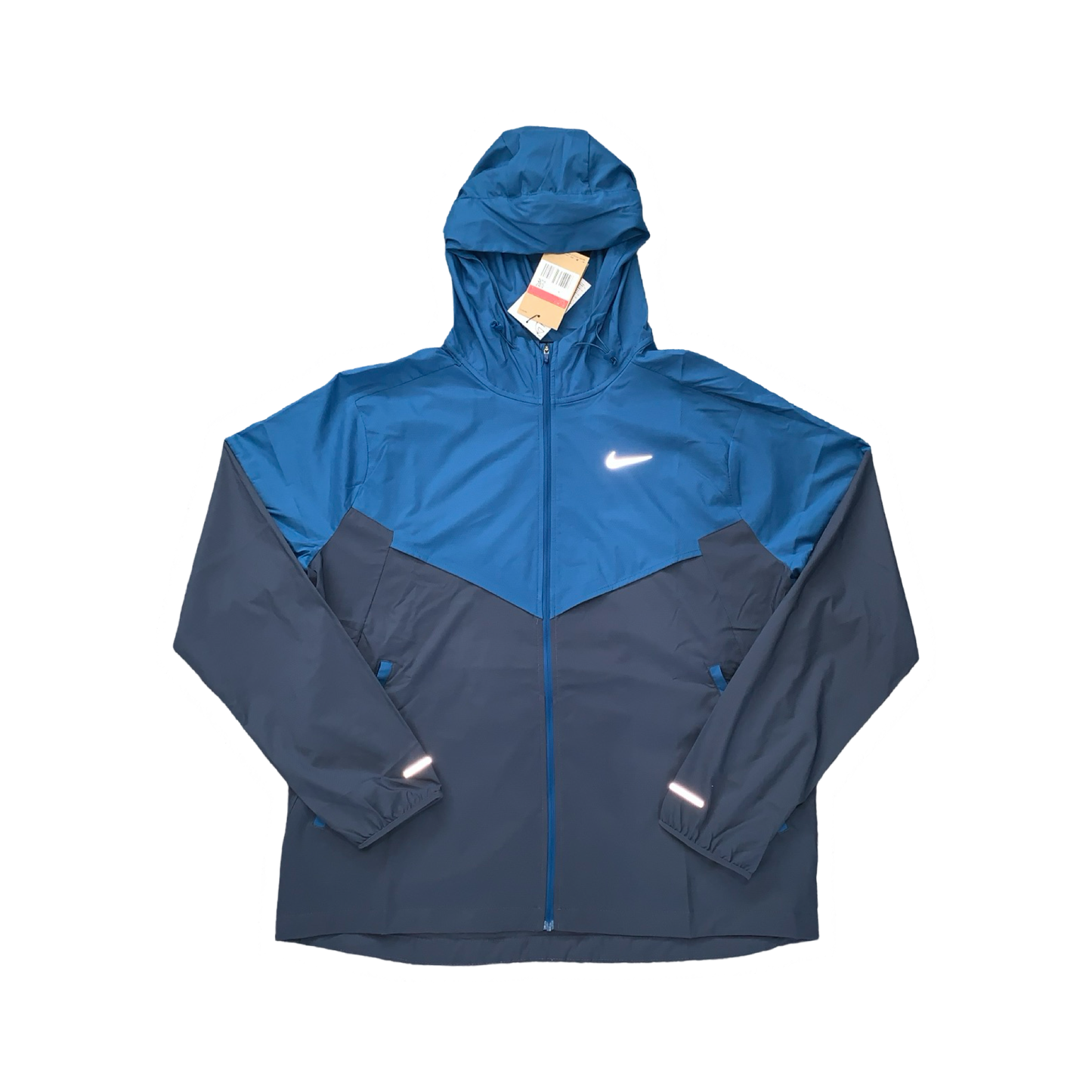 NIKE MILER REPEL UV WINDRUNNER - BLUE