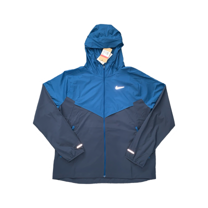 NIKE MILER REPEL UV WINDRUNNER - BLUE