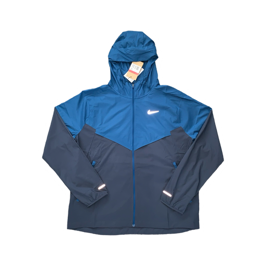 NIKE MILER REPEL UV WINDRUNNER - BLUE