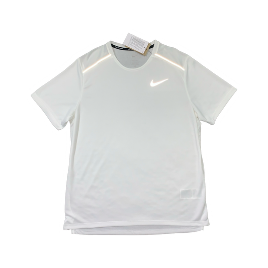 NIKE MILER 1.0 T-SHIRT - WHITE