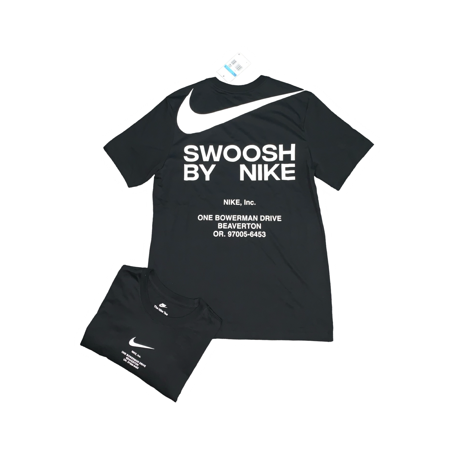 NIKE SPORTSWEAR GRAPHIC T-SHIRT - BLACK