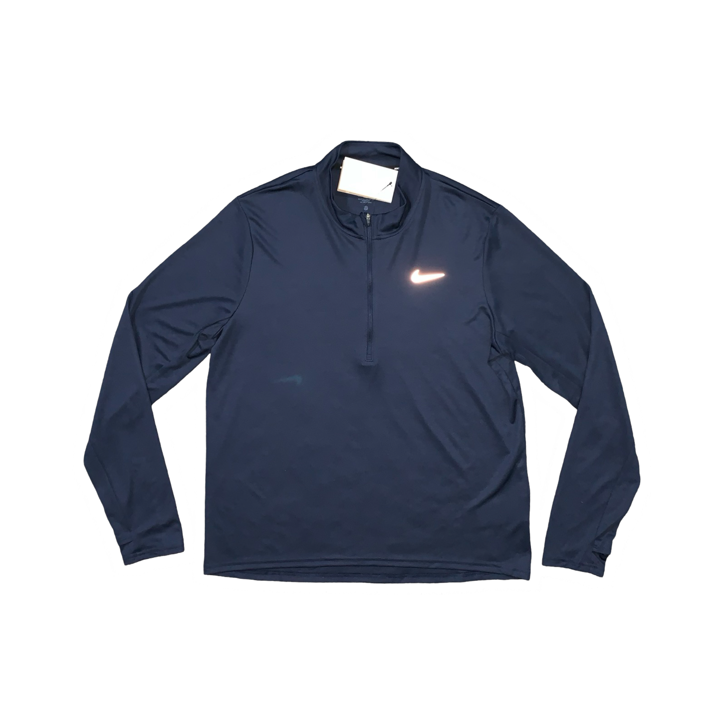 NIKE PACER HALF ZIP RUNNING TOP - OBSIDIAN