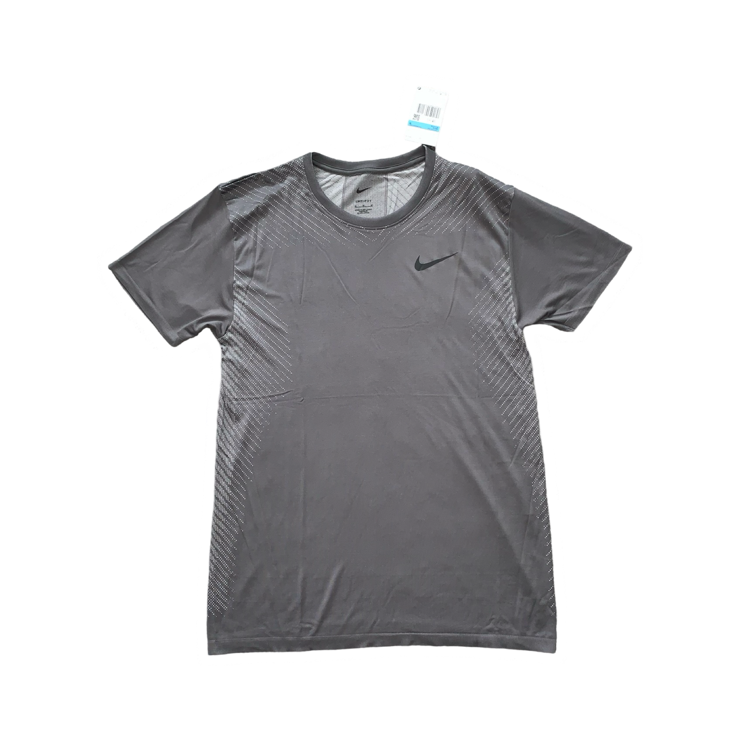 NIKE SEAMLESS TRAINING T-SHIRT - GREY